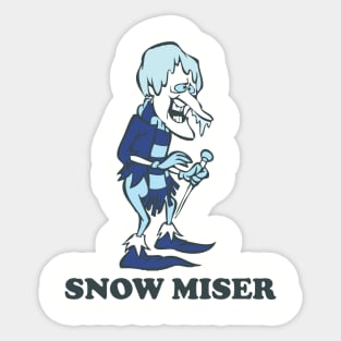 MR. Snow Miser Sticker